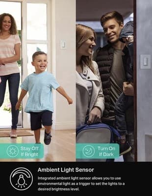 TP-Link Kasa Smart HS210 3-Way Wi-Fi Dimmer Switch Kit (US) HS210 KIT Matter - Thumbnail 11