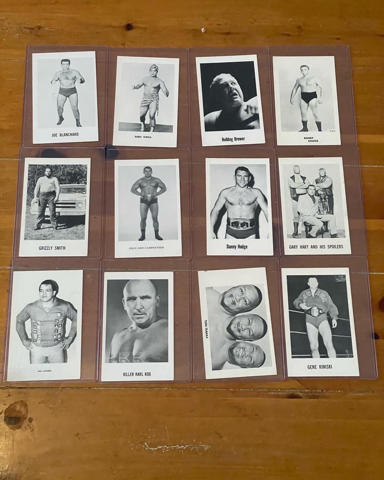 Vintage Wrestling Boyd Pierce Photo Cards 1970s NWA AWA WWF Andre Race You Pick - Thumbnail 4