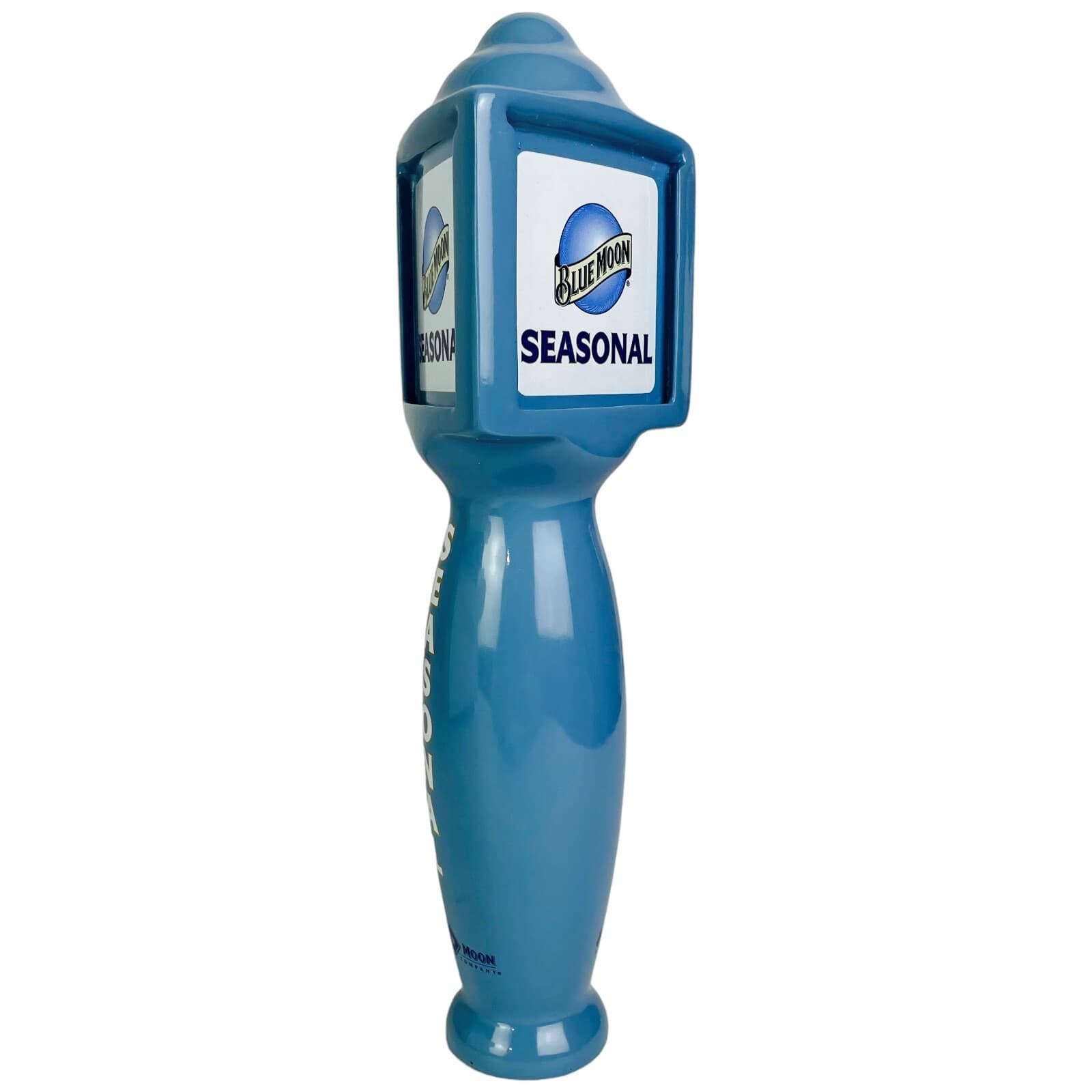 Blue Moon Seasonal Tap Handle Brewing Beer 11" Inch Pub Knob Blue Keg Pour - Thumbnail 10