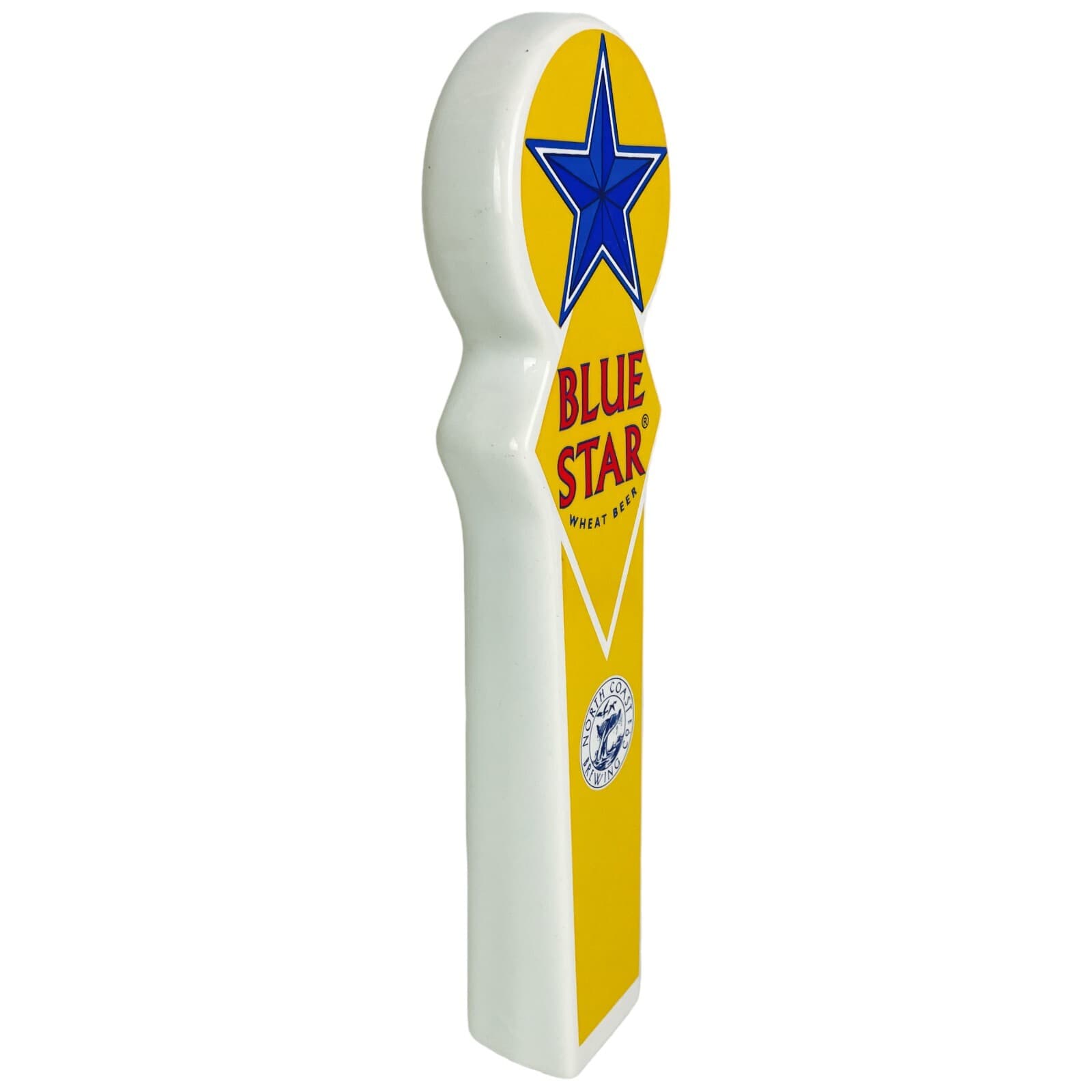 Blue Star North Coast Brewing Draft Beer Tap Handle 10.5" Inch New Heavy Knob - Thumbnail 9