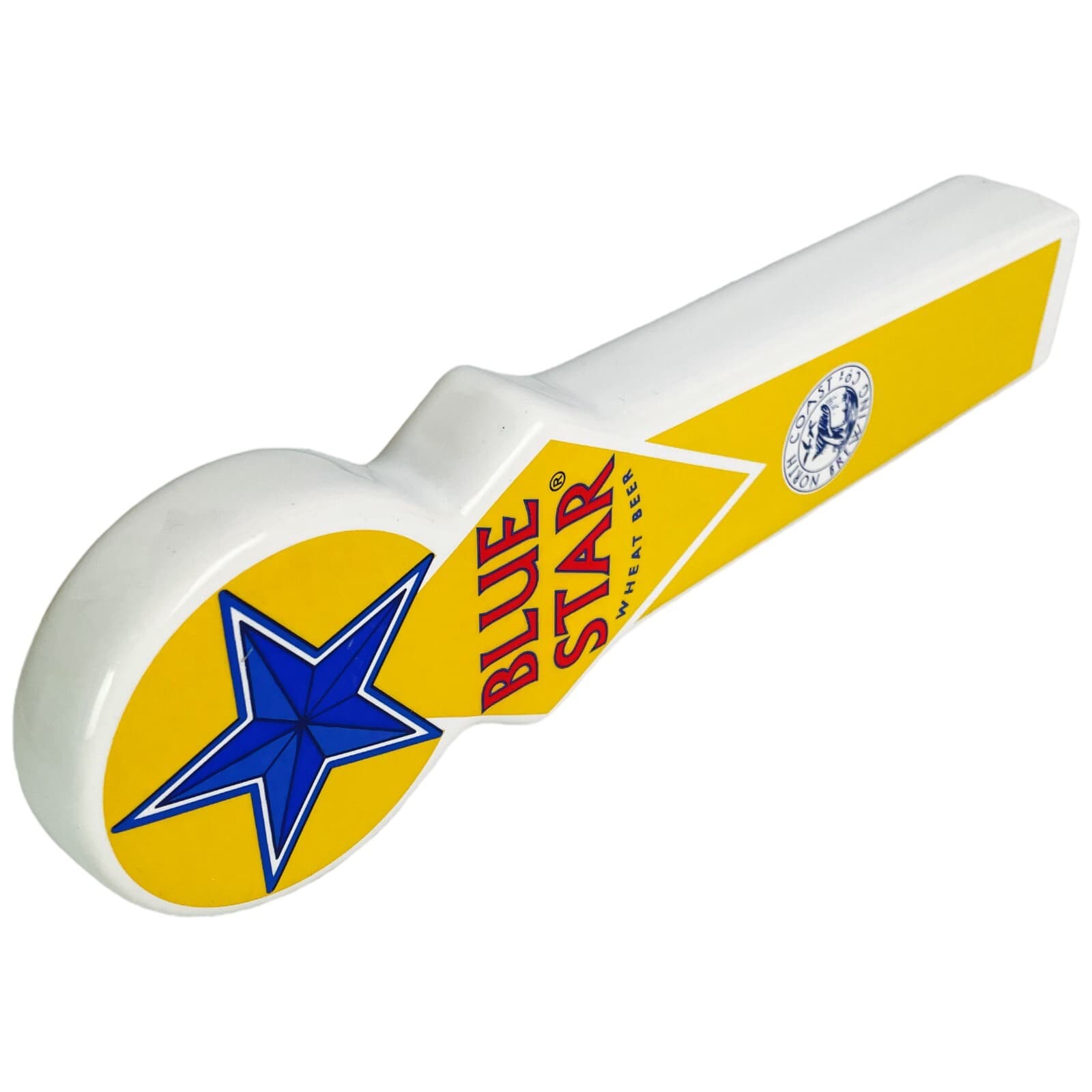 Blue Star North Coast Brewing Draft Beer Tap Handle 10.5" Inch New Heavy Knob - Thumbnail 7