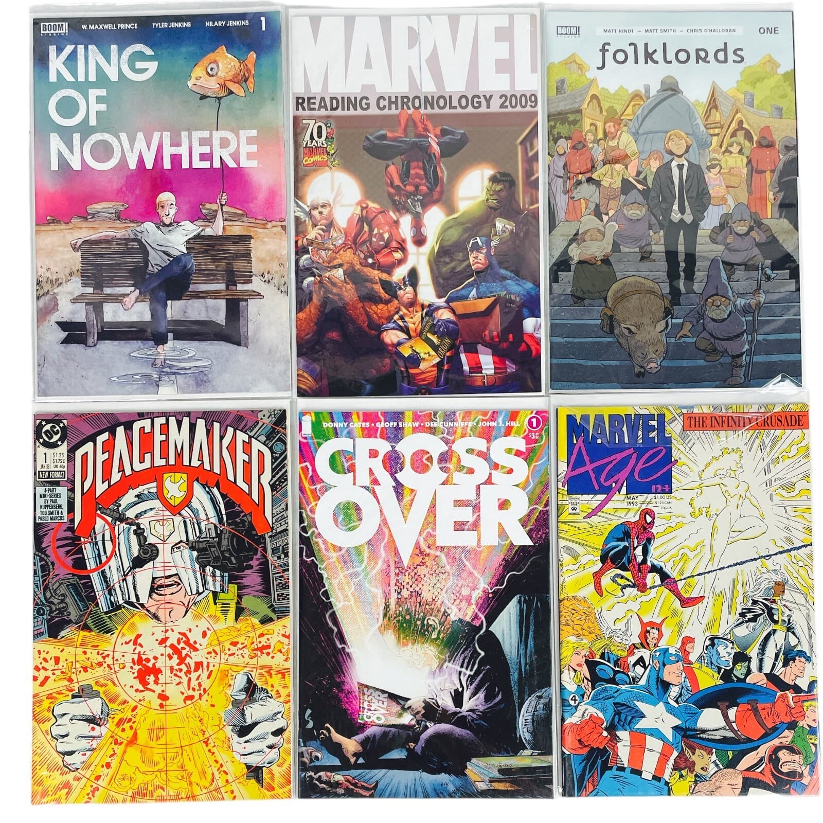 Mixed Comic Book Lot DC Marvel Boom Cates Kindt Prince Kupperberg Marvel Indexes - Thumbnail 8