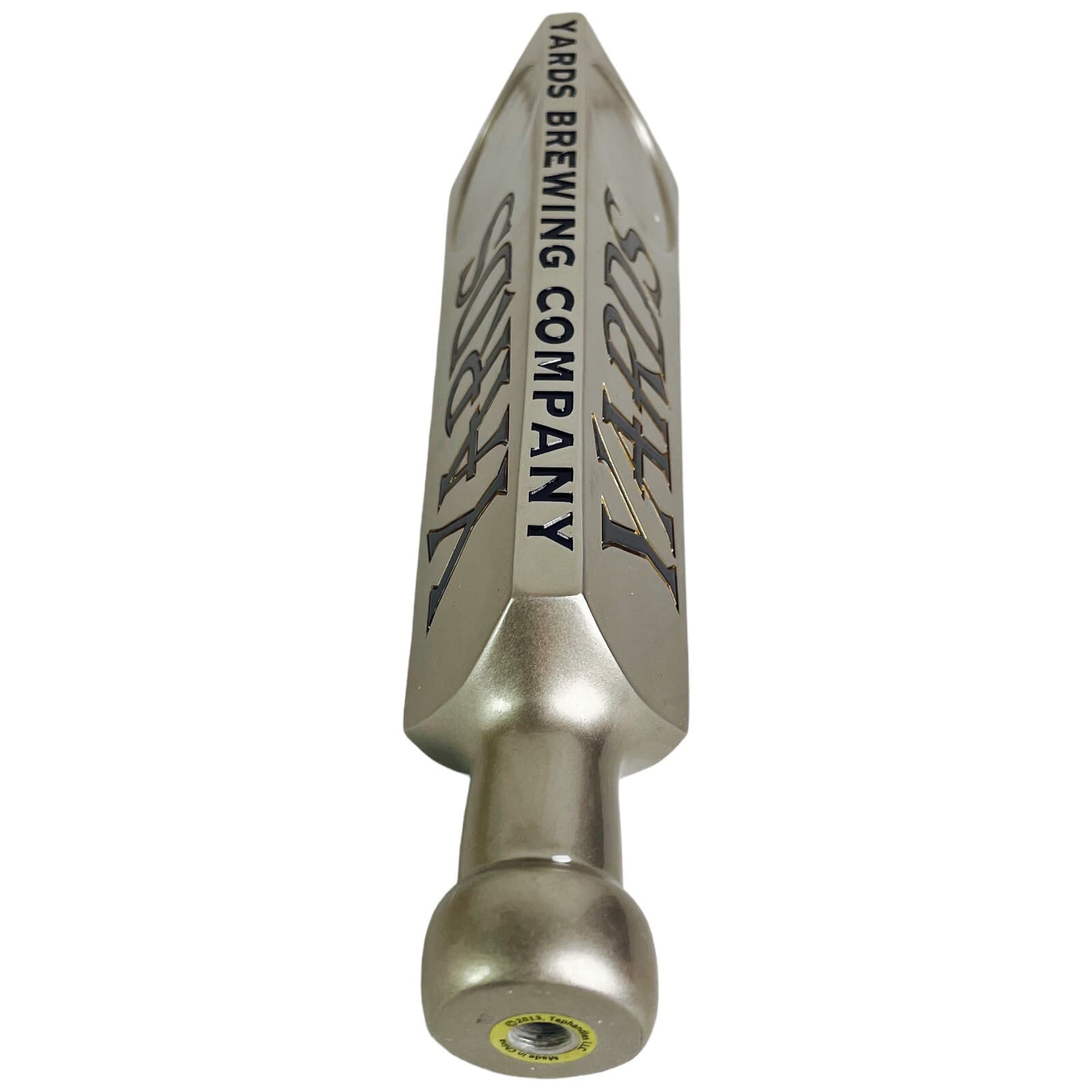 Yards Brewing Tap Handle 3 Sided Tall Standard Beer 12" Inch Pub Knob New In Box - Thumbnail 4