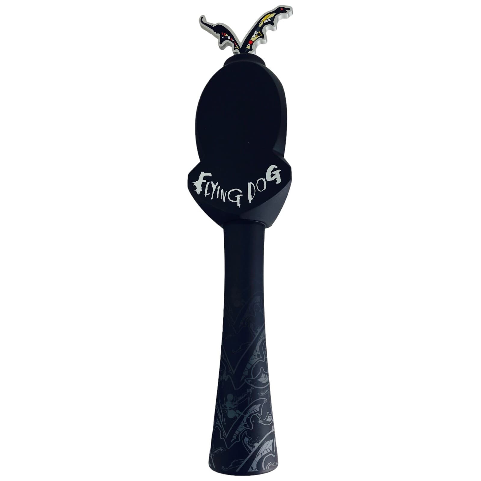 Flying Dog Brewery Beer Tap Handle 13" Inch Black Interchangeable Man Cave - Thumbnail 7