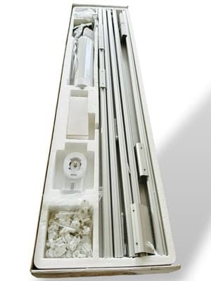 Electric Smart Curtain System Motorized Rod Remote App Control Adjustable 205” - Thumbnail 7