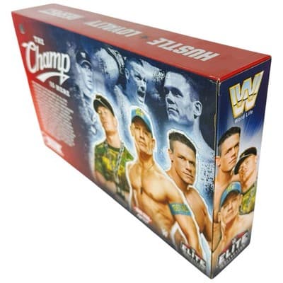 WWE Elite John Cena Retirement Hustle Loyalty Respect 3 Pk Mattel Wrestling - Thumbnail 3