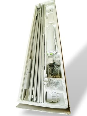 Electric Smart Curtain System Motorized Rod Remote App Control Adjustable 205” - Thumbnail 9