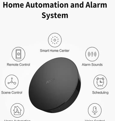 Aqara Hub M2 Smart Home Alarm Bridge Zigbee Apple HomeKit Alexa Google IFTTT - Thumbnail 3