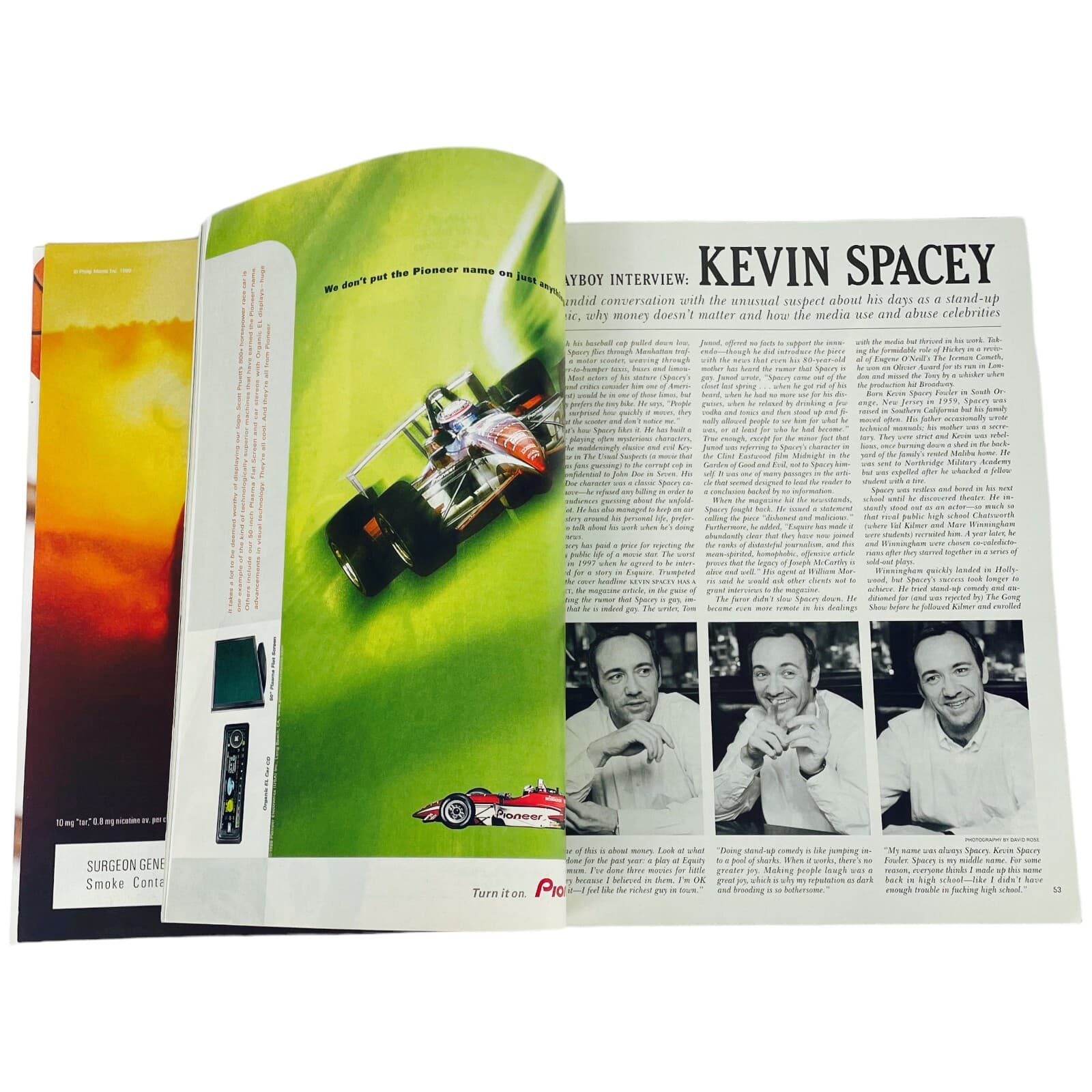 Jennifer Rovero Kevin Spacey Playboy Magazine Oct 1999 Joe Morgan Jodi Paterson - Thumbnail 4