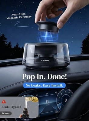 TORRAS Smart Car Air Freshener Car Freshener Landscape Fragrance Diffuser - Thumbnail 4