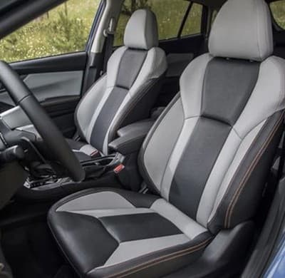 Armrest Leather Console Cover Subaru Impreza 2017-20 Crosstrek 2018-23 Black - Thumbnail 11