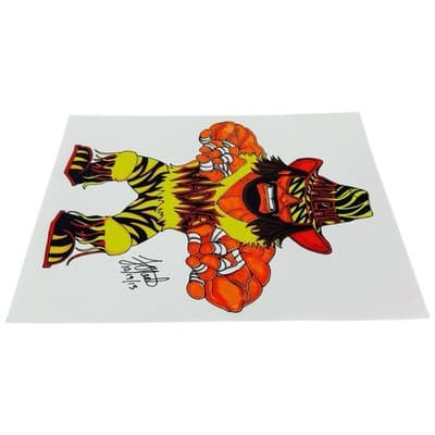 WWE Macho Man Randy Savage Wrestling Caricature Art Print 8x10 J O’Heale - Thumbnail 4