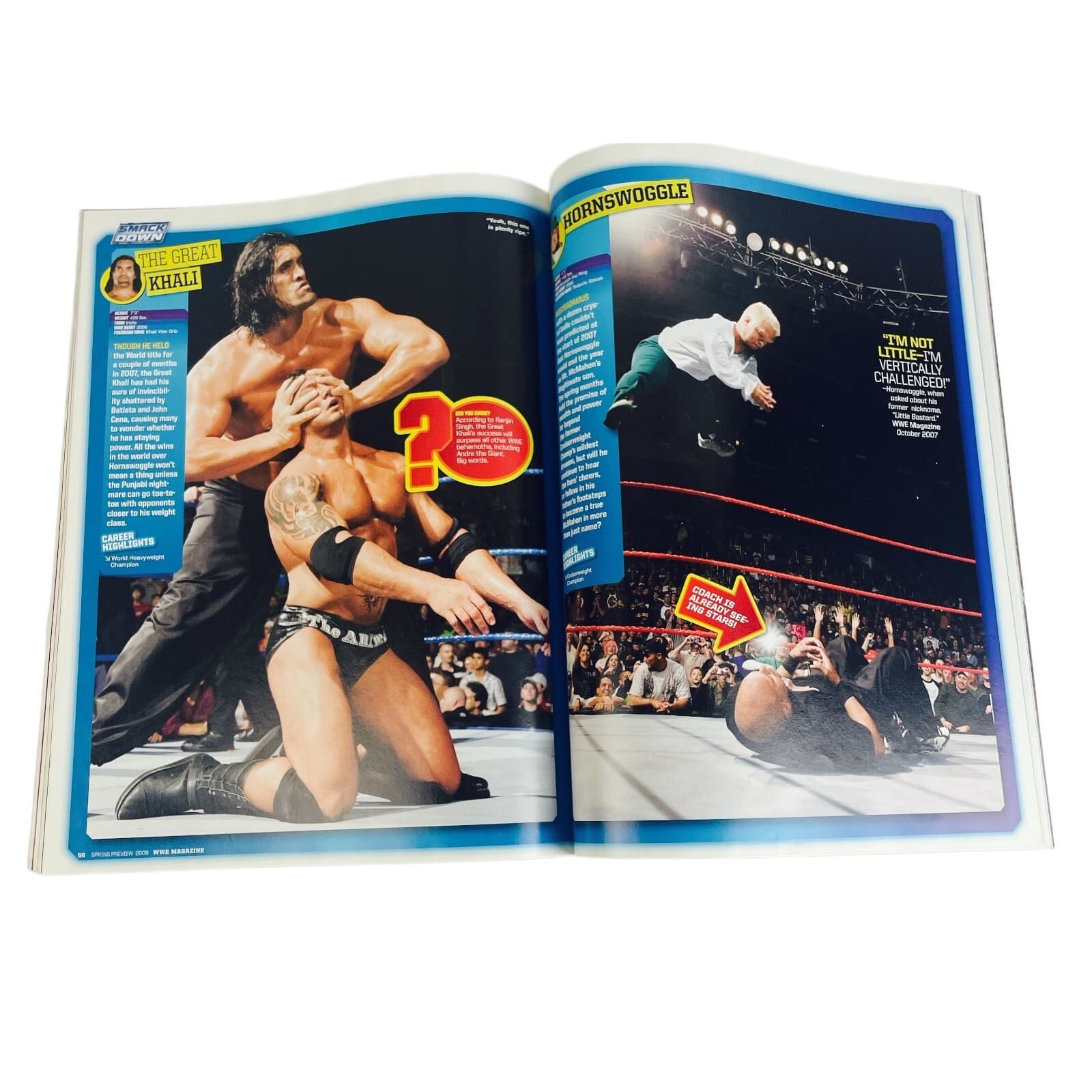 WWE Magazine Shawn Michaels Special Issue 2008 Spring Preview Raw ECW Smackdown - Thumbnail 9