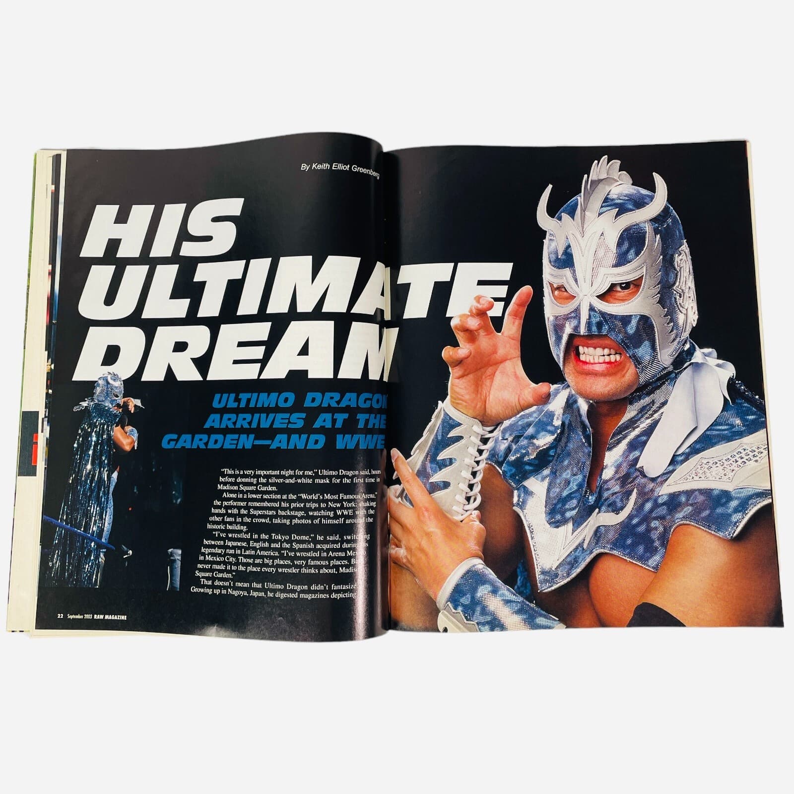 Hulk Hogan WWE Raw Magazine Sept 2003 Dudleys Kurt Angle WrestleMania Poster - Thumbnail 4