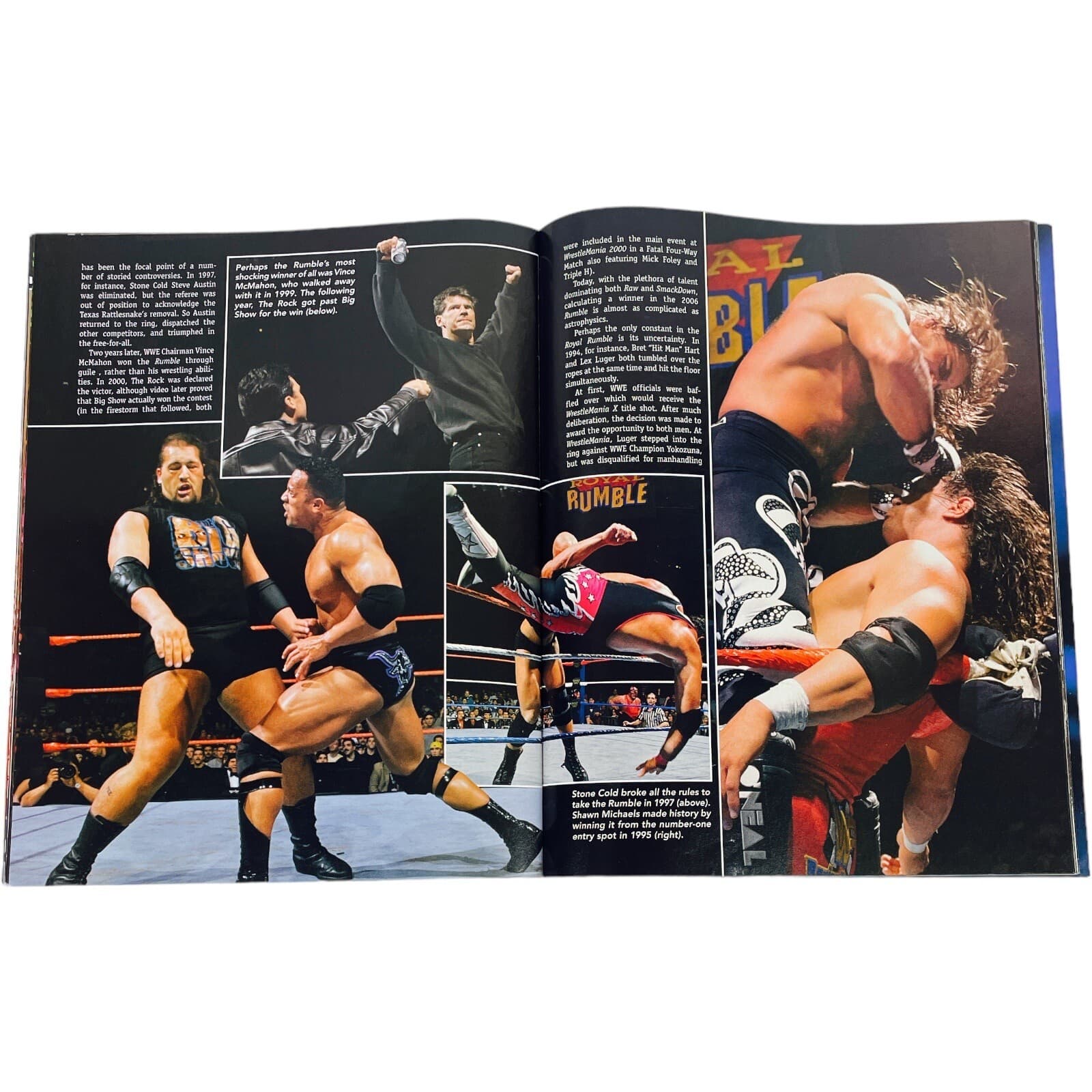 Mick Foley Billy Graham WWE Raw Magazine Jan 2006 McMahons Royal Rumble Divas - Thumbnail 10