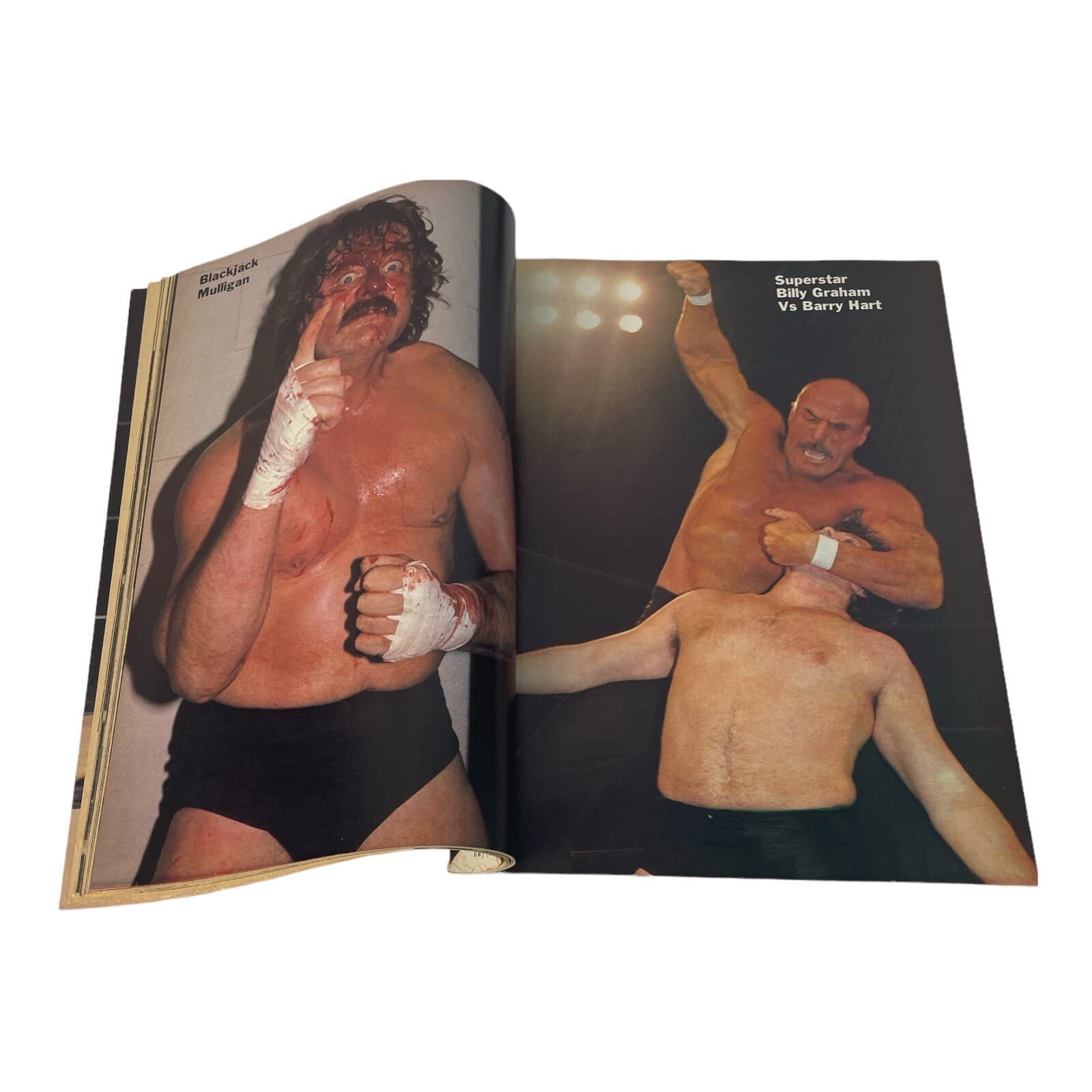 Ric Flair Championship Wrestling Magazine May 1985 Jerry Lawler Hulk Hogan WWF - Thumbnail 4