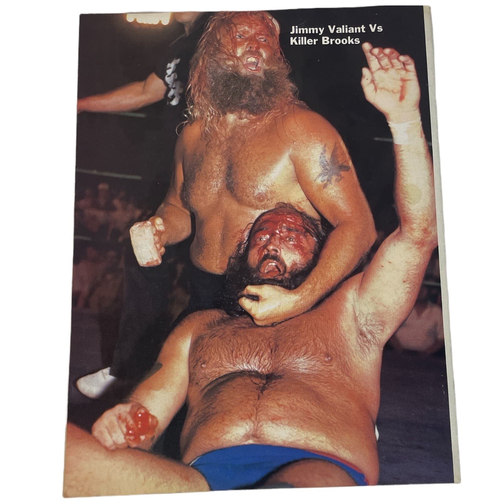 Ric Flair Championship Wrestling Magazine May 1985 Jerry Lawler Hulk Hogan WWF - Thumbnail 7