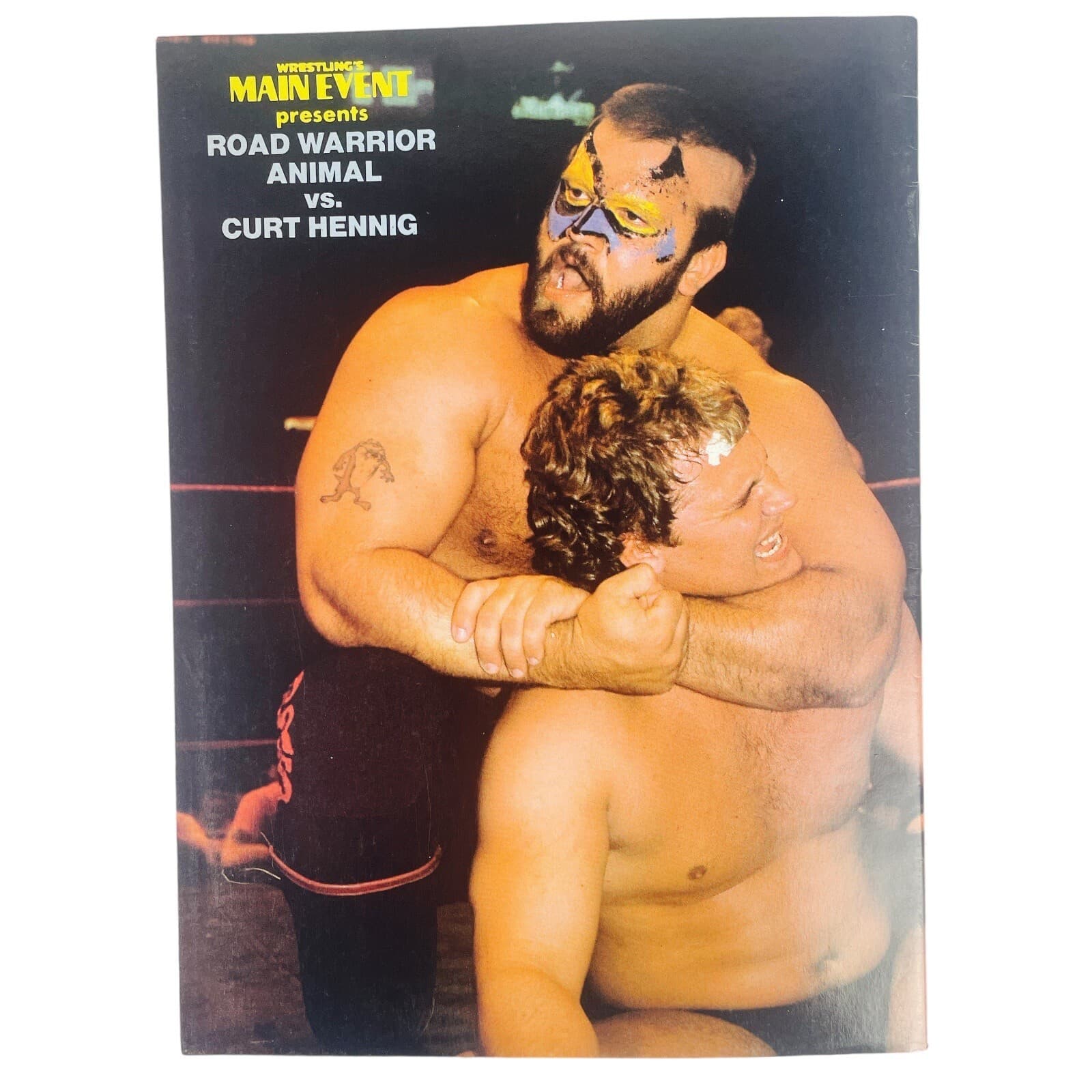 Steamboat Von Erich Flair Wrestlings Main Event Magazine Sept 1985 NWA WWF AWA - Thumbnail 2