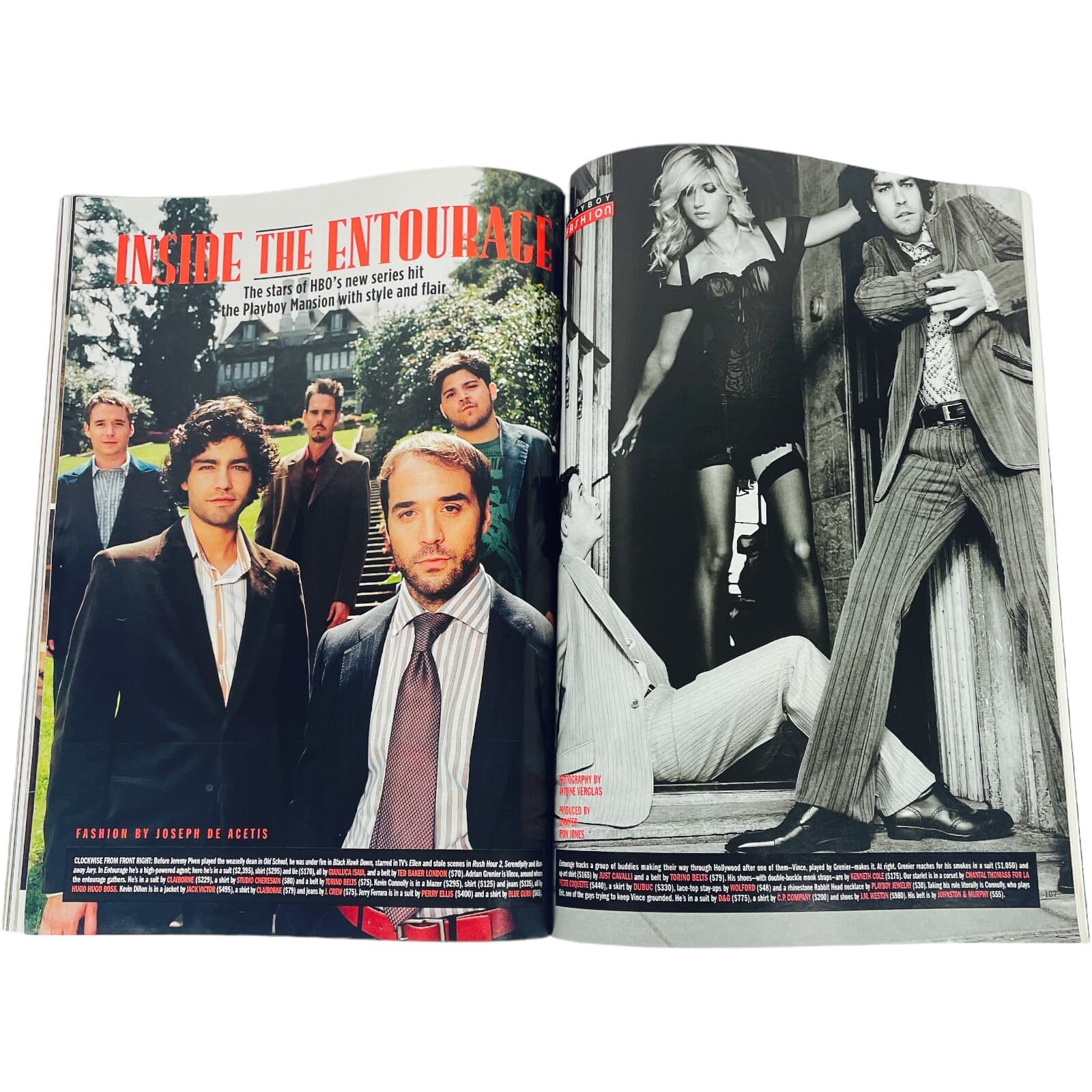 Eva Herzigova Matt Damon Playboy Magazine Aug 2004 NASCAR Spike Lee Pilar Lastra - Thumbnail 10