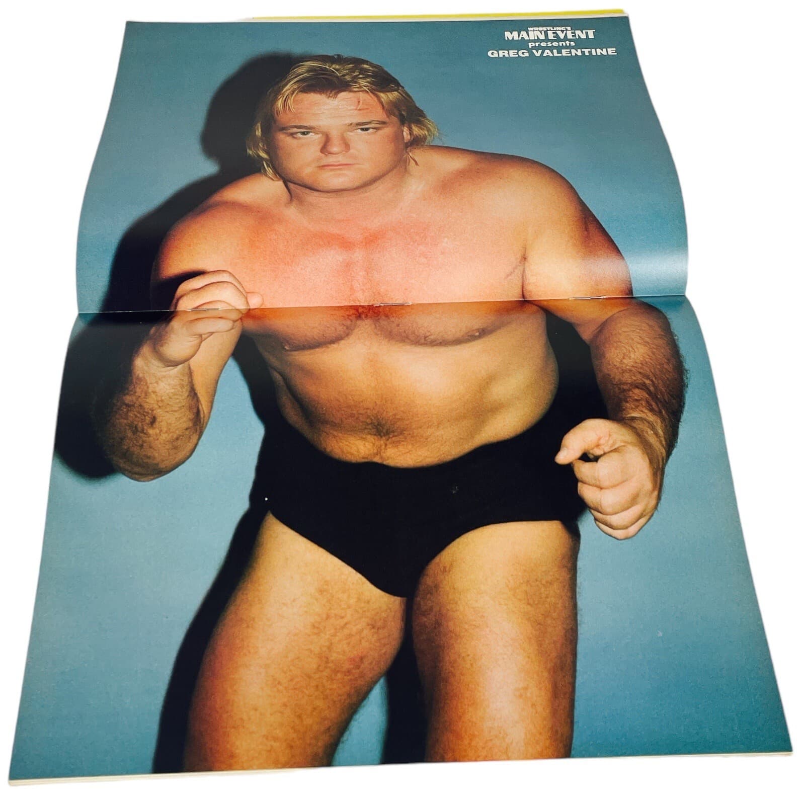 Wrestlings Main Event Magazine Feb 1985 Greg Valentine Poster Heenan WWF NWA - Thumbnail 10