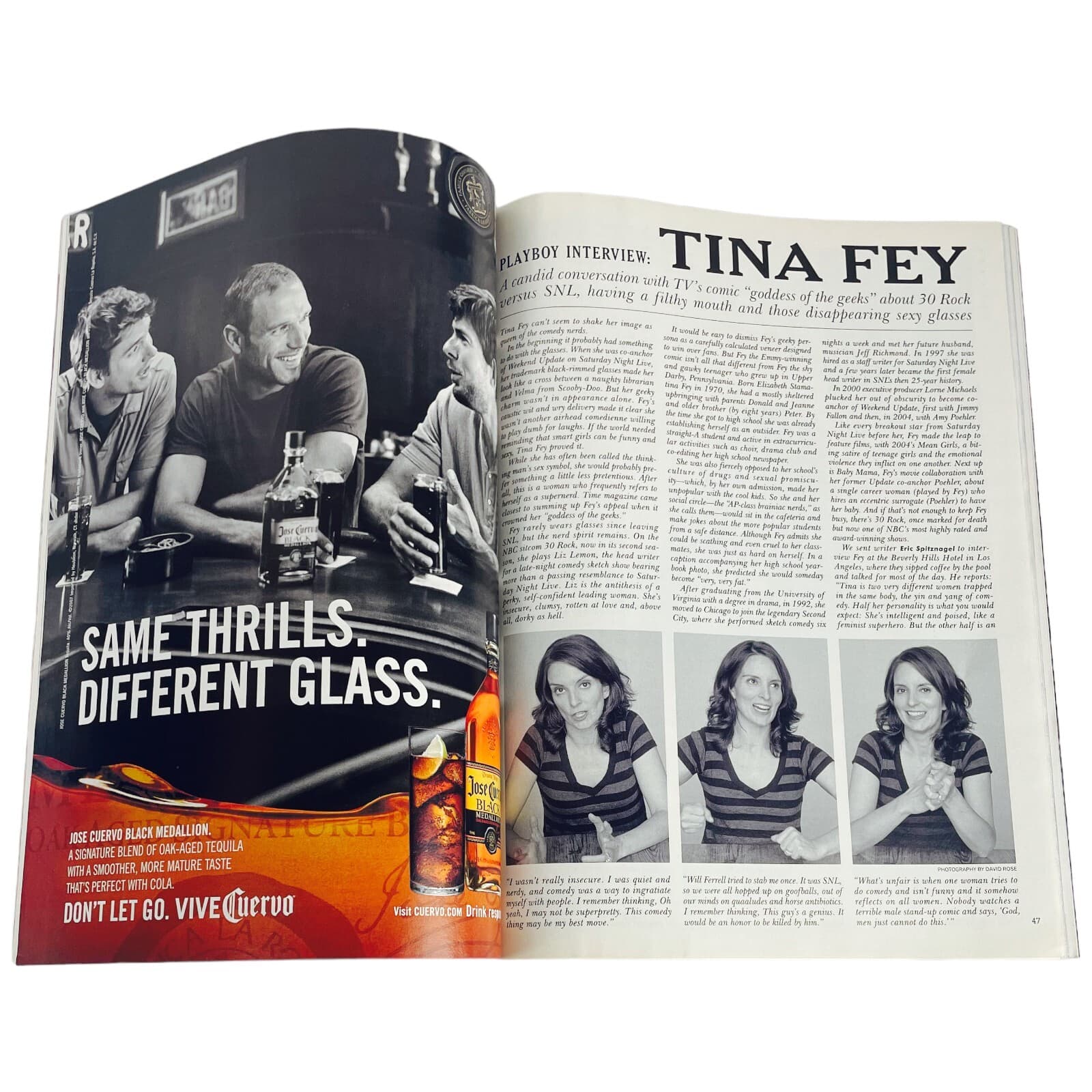 Adrianne Curry Playboy Magazine Jan 2008 Tina Fey Mike Tyson Artie Lang Holiday - Thumbnail 9