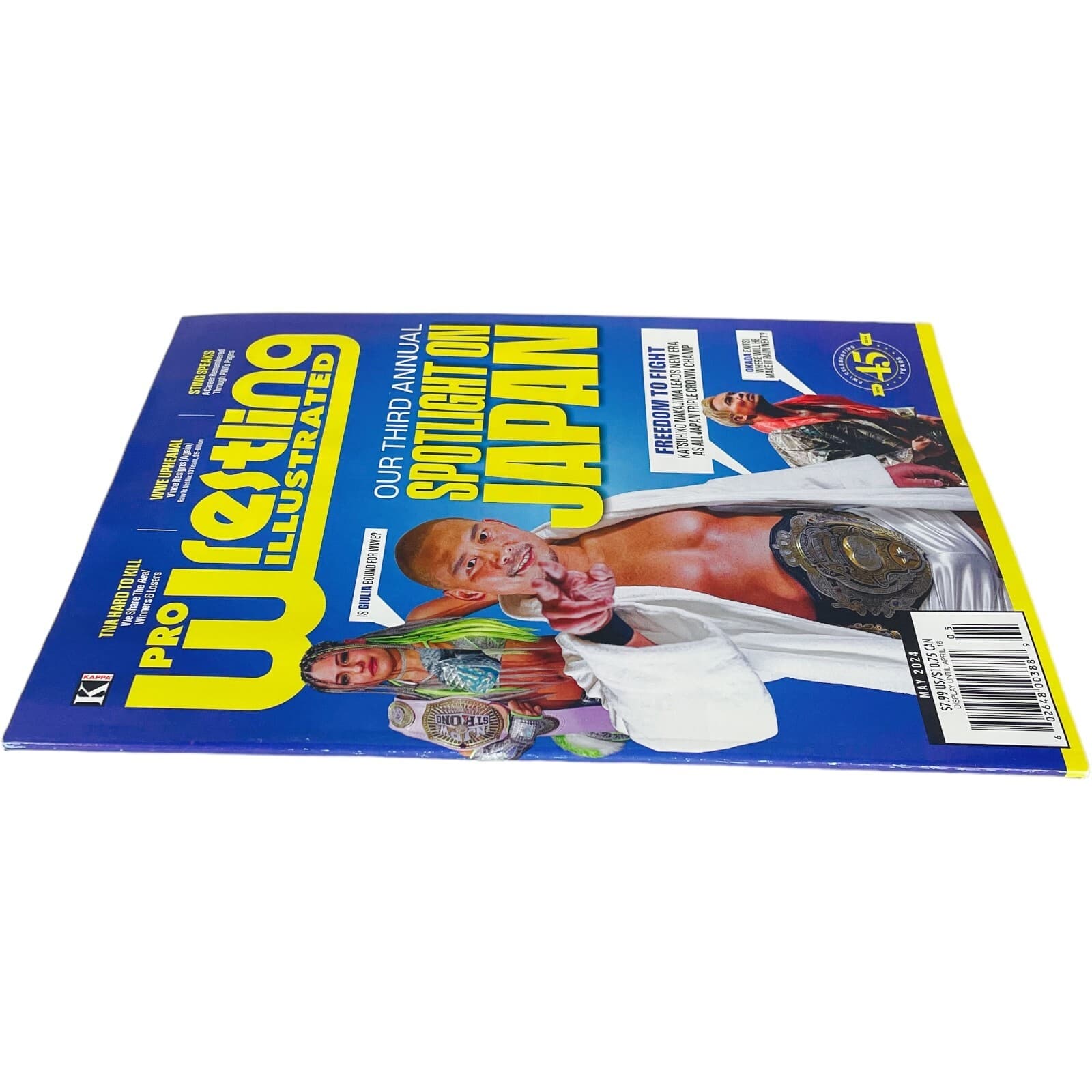 PWI Magazine Pro Wrestling Illustrated May 2024 Kazuchika Okada Sting WWE AEW - Thumbnail 3