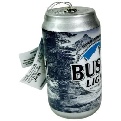 Busch Light Beer Can Replica Christmas Tree Hanging Ornament Ruz Novelty - Thumbnail 8