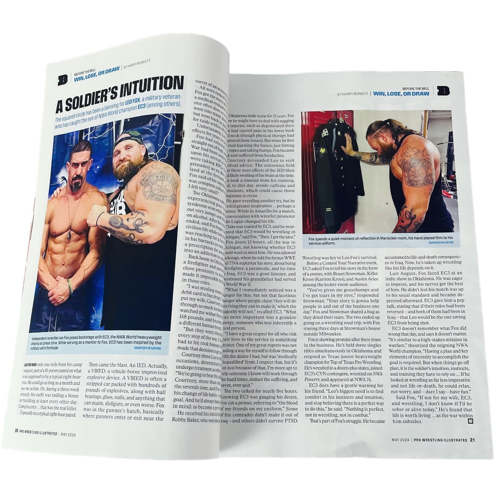 PWI Magazine Pro Wrestling Illustrated May 2024 Kazuchika Okada Sting WWE AEW - Thumbnail 10