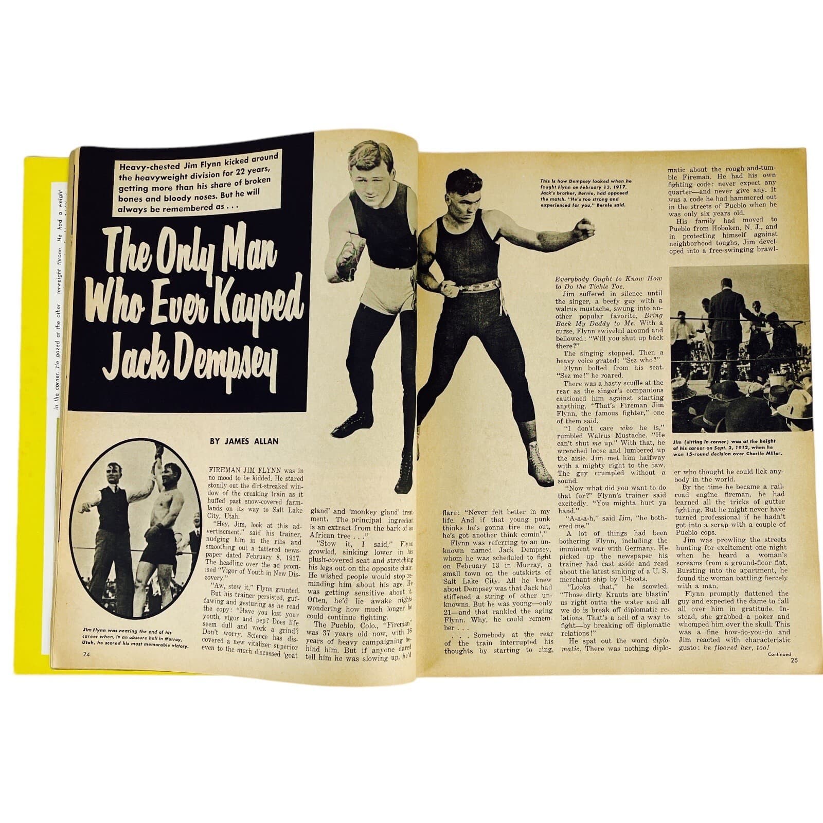Vintage Boxing International All Star Wrestling Special Issue Jan 1965 Joe Louis - Thumbnail 9