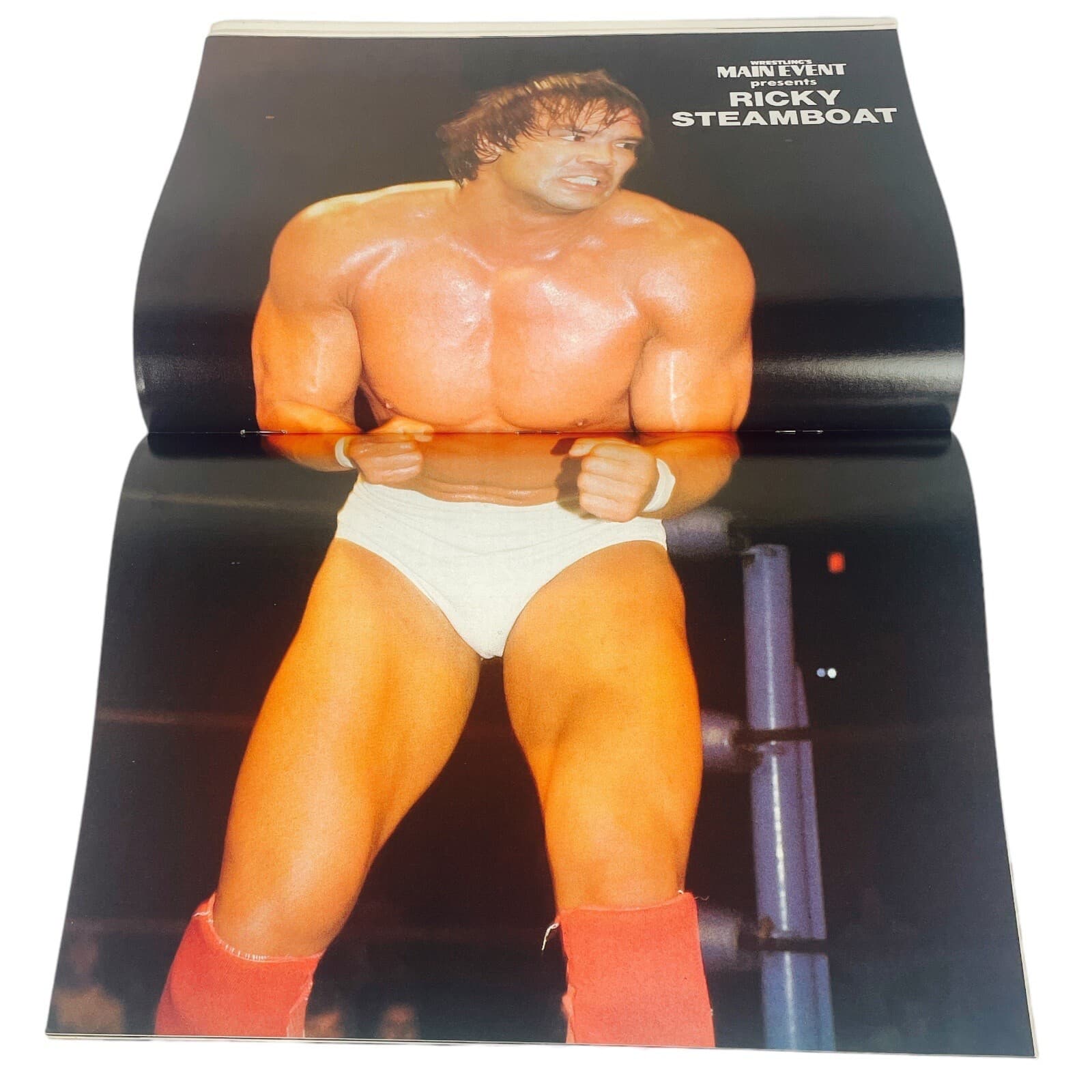 Steamboat Von Erich Flair Wrestlings Main Event Magazine Sept 1985 NWA WWF AWA - Thumbnail 9