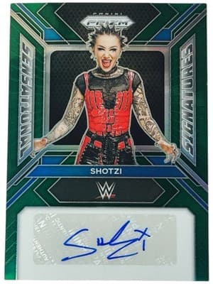 2024 Panini Prizm WWE Sensational Signatures Shotzi Blackheart #SS-SHO - Thumbnail 3
