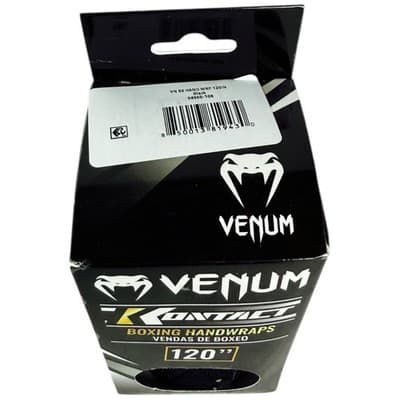 Venum Black White Kontact Boxing Handwraps 120" MMA UFC Lot Of 2 4 Wraps Total - Thumbnail 8