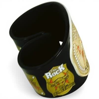 WWE Slap Bands WWE The Rock BRAHMA BULL Championship Title Series 2 - Thumbnail 14