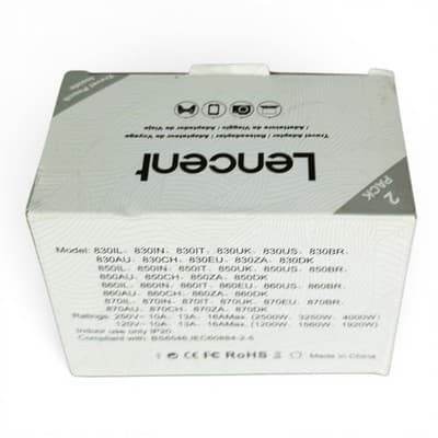 Lencent Travel Adapter Plug Universal International Power Converter Kit - Thumbnail 4