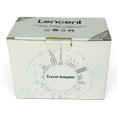 Lencent Travel Adapter Plug Universal International Power Converter Kit - Thumbnail 2