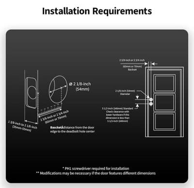 Aqara Smart Lock U50 Keyless Entry Bluetooth App Remote Alexa Google Apple IFTTT - Thumbnail 7