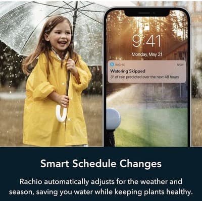 Rachio Smart WiFi Sprinkler Controller 8 Zone Irrigation App Scheduling - Thumbnail 4
