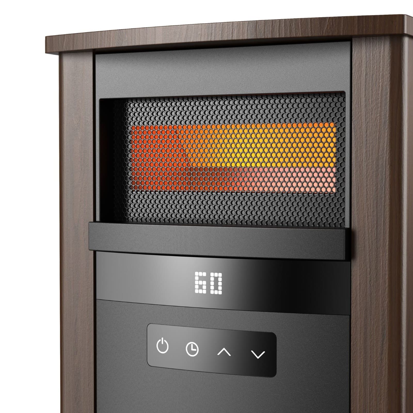 Utilitech Infrared Wood Cabinet Heater Adjustable Thermometer Remote Control - Thumbnail 3