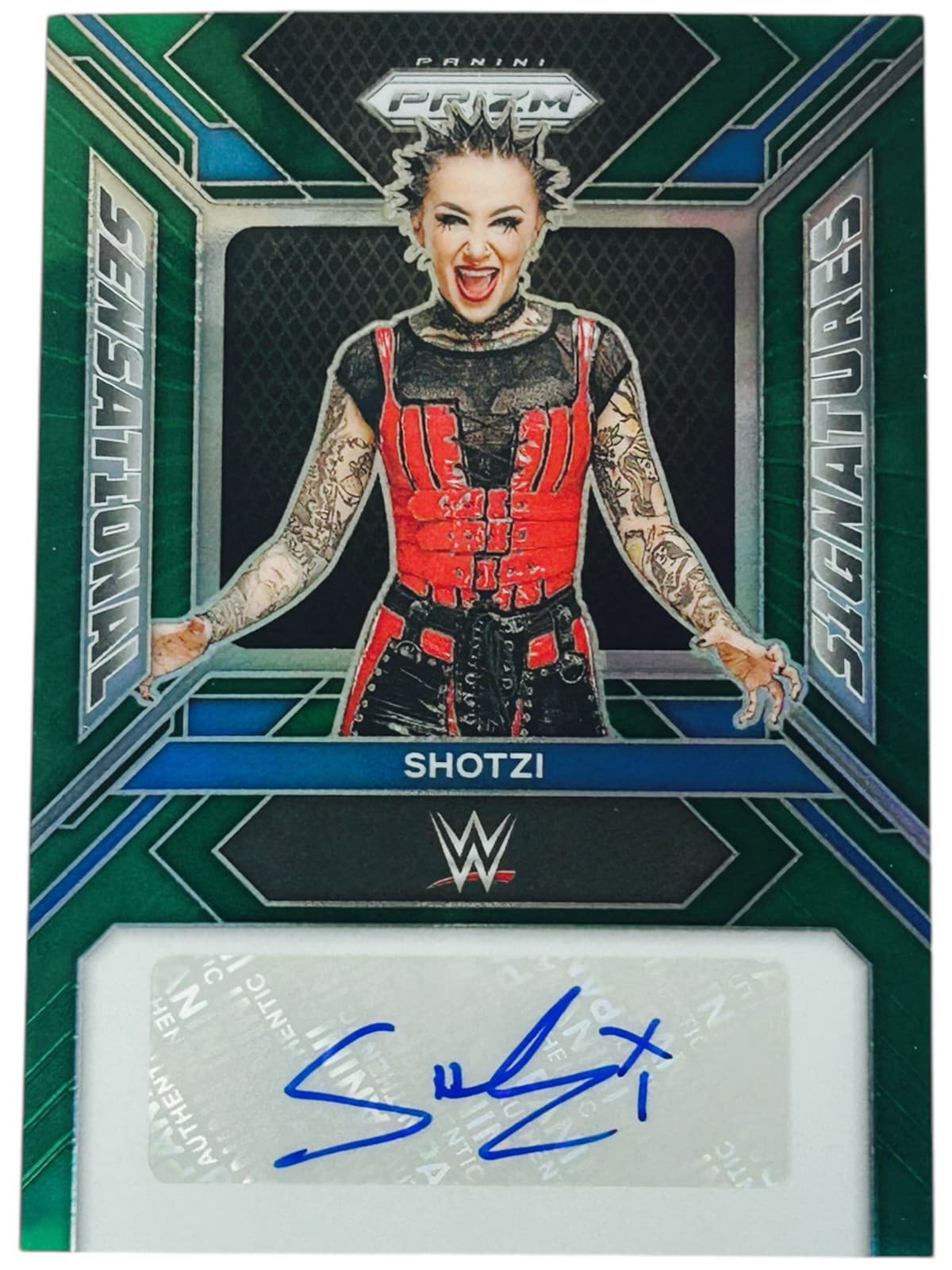 2024 Panini Prizm WWE Sensational Signatures Shotzi Blackheart #SS-SHO - Image 1