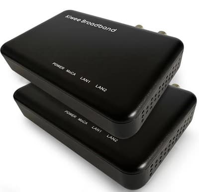 MoCa 2.5 Adapter Dual 2.5GbE Ports 2 Pack 2.5Gbps Extended E Band Satellite TV - Image 1