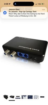 MoCa 2.5 Adapter Dual 2.5GbE Ports 2 Pack 2.5Gbps Extended E Band Satellite TV - Thumbnail 2