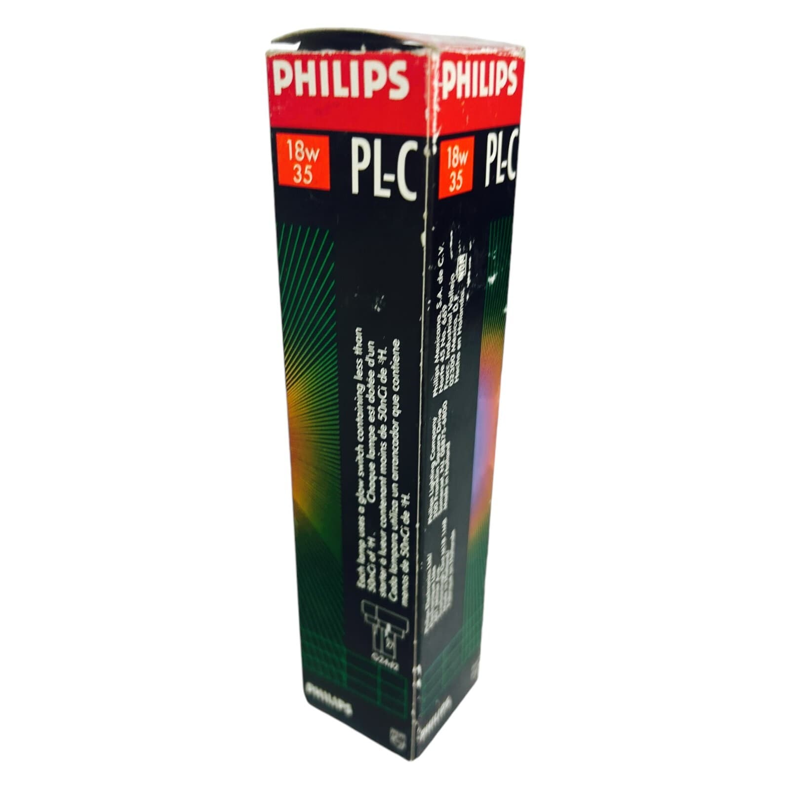 Philips PL-C 18W/35 CFL Bulb 2 Pin G24d2 Lamp Bulb Light Double Fluorescent Tube - Thumbnail 2