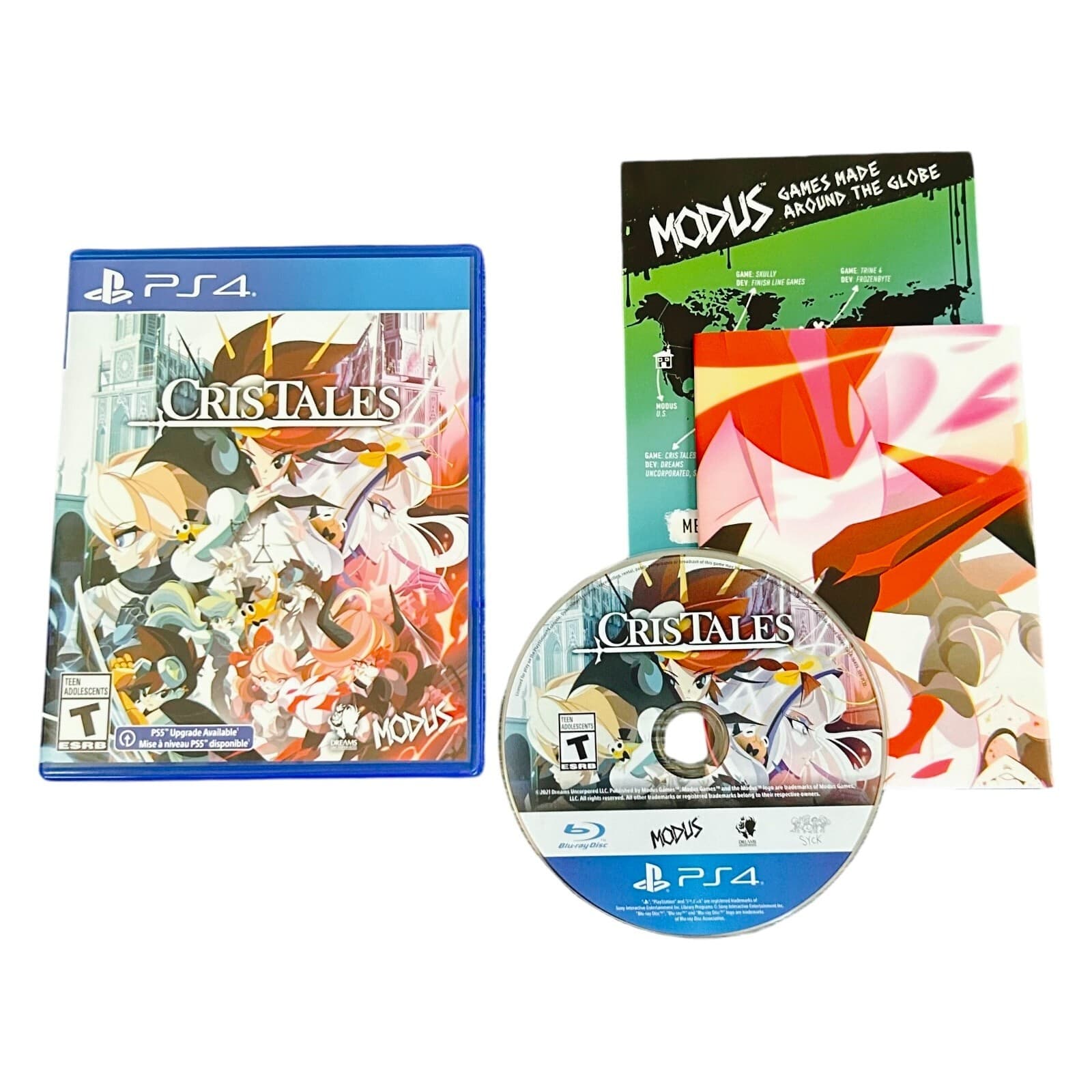 Cris Tales Sony PlayStation 4 PS4 Complete CIB Inserts Poster Intact Tested 2021 - Thumbnail 8