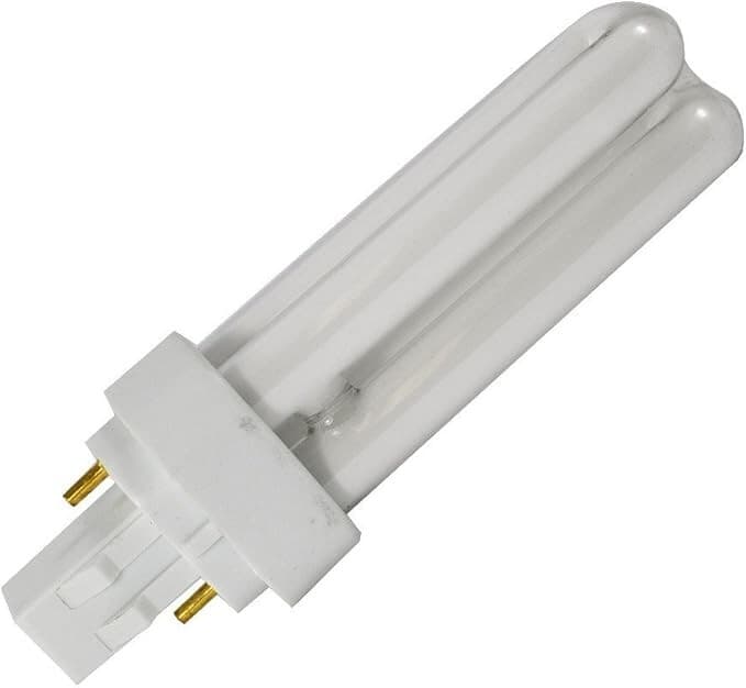 Sylvania CF13DD/827 Dulux D Bulb 13W Fluorescent 20691 CFL Light Bulb 2 Pin - Image 1