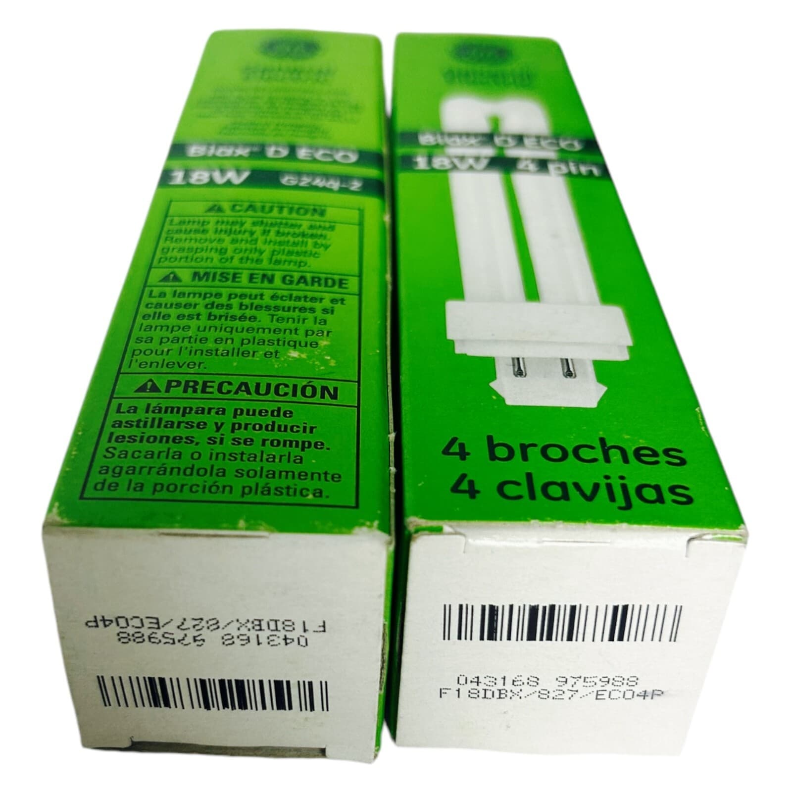 GE General Electric Biax D ECO 18w G24q-2 4 pin Lamp Bulb F18DBX/841/ECO4P 2 Pk - Thumbnail 9