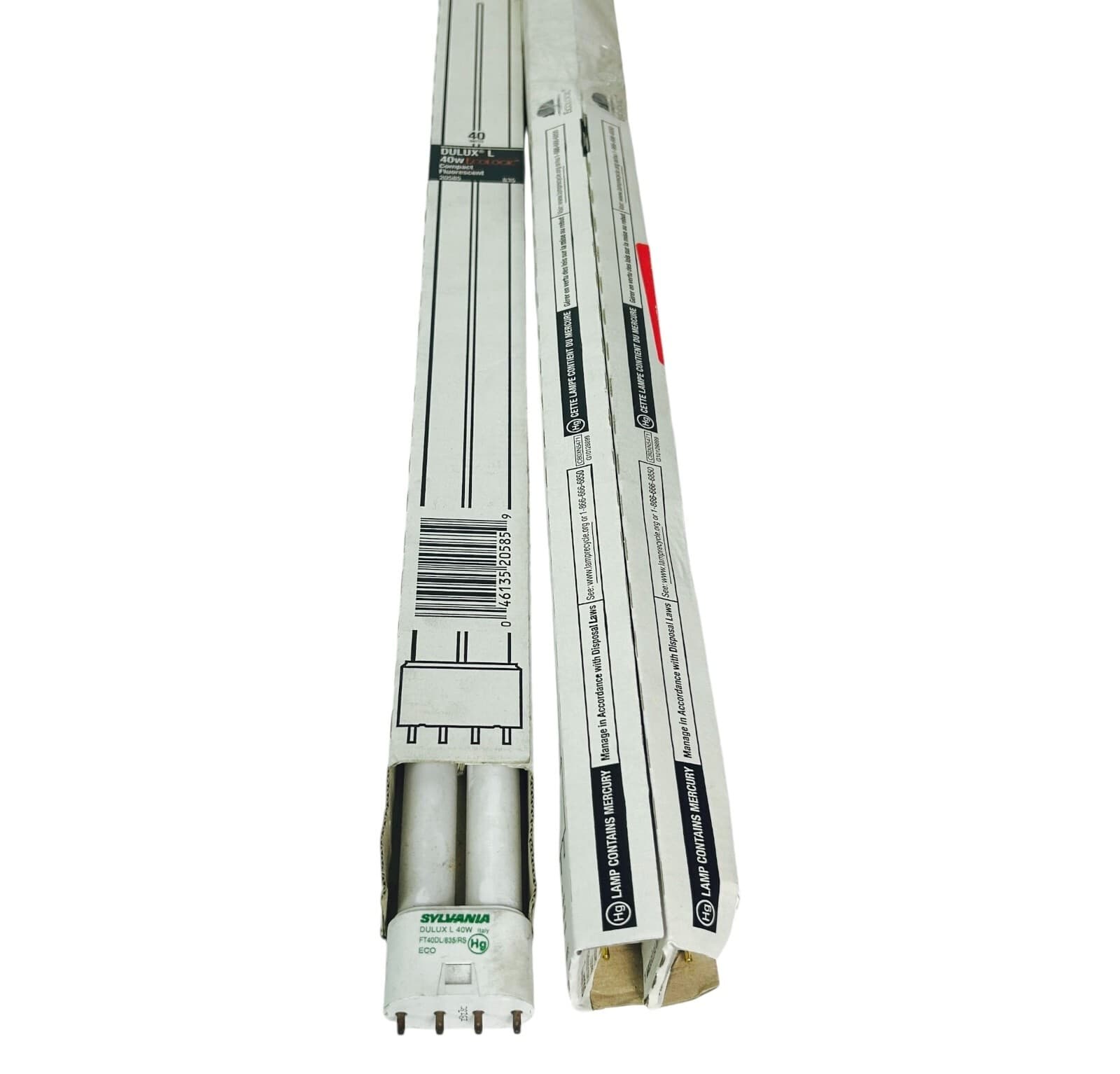 Sylvania 20585 FT40DL/835/RS Lamp DULUX 4PIN 2G11 Base Fluorescent Bulb 3 Pack - Thumbnail 9