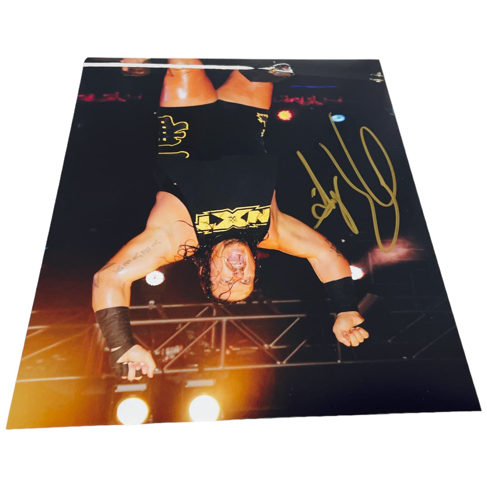 ECW NXT Rhino Signed Autographed Glossy 8x10 Wrestling Promo Photo Top Loaded - Thumbnail 10