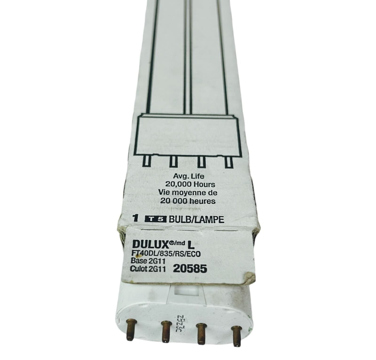 Sylvania 20585 FT40DL/835/RS Lamp DULUX 4PIN 2G11 Base Fluorescent Bulb 3 Pack - Thumbnail 4
