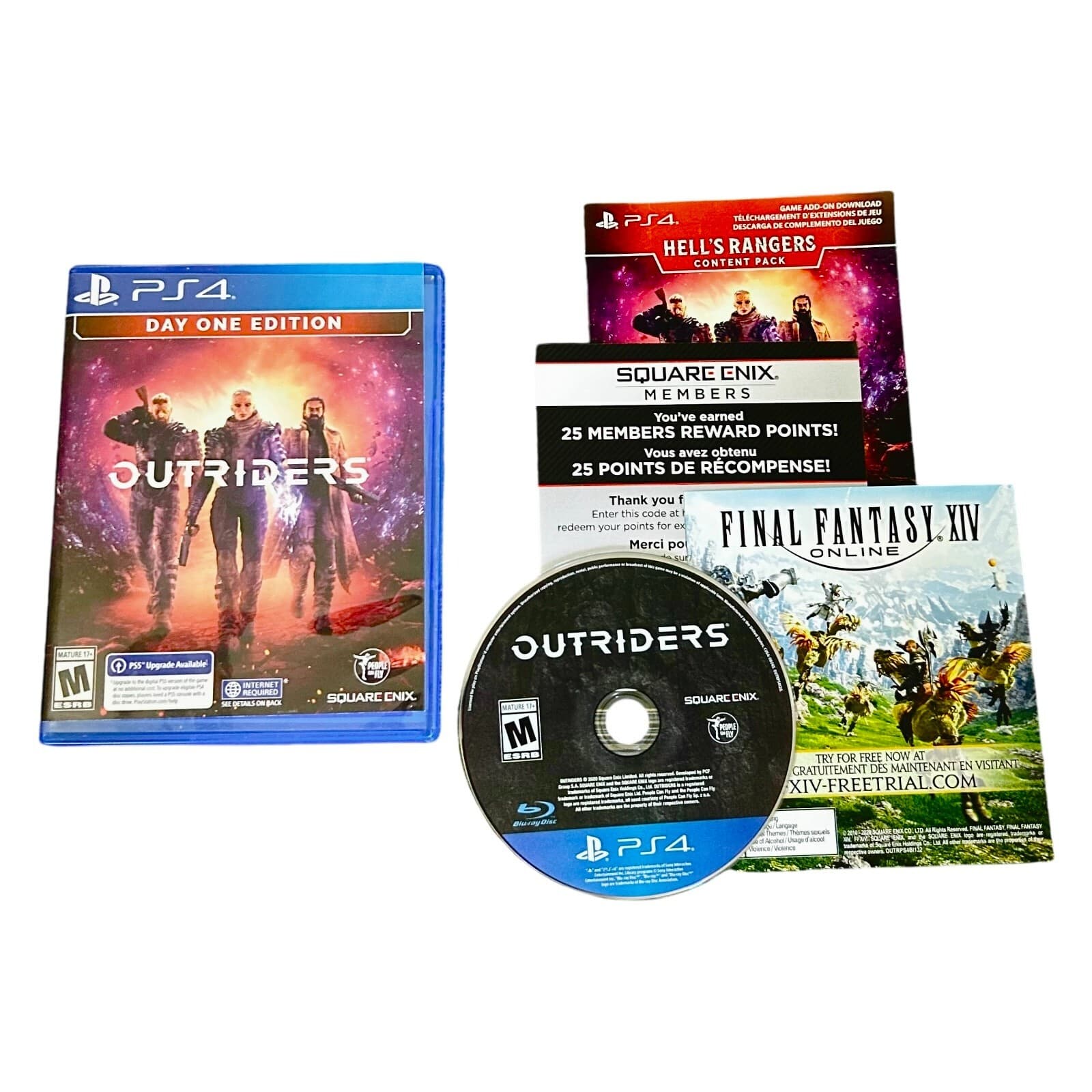 Outriders Day One Edition Sony PlayStation 4 PS4 Complete CIB Tested RPG Online - Thumbnail 6