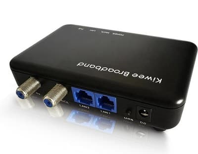 MoCa 2.5 Adapter Dual 2.5GbE Ports 2 Pack 2.5Gbps Extended E Band Satellite TV - Thumbnail 3